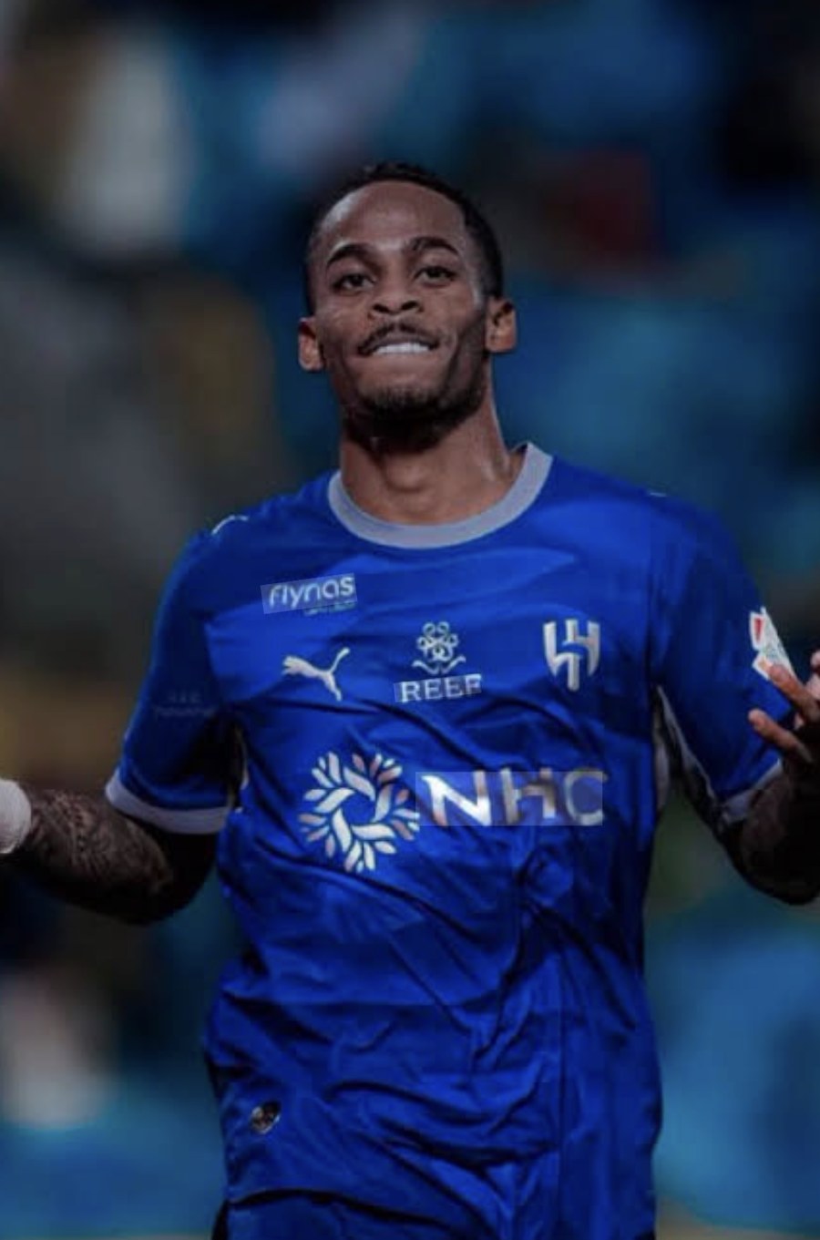 Summerville celebrates for Al-Hilal