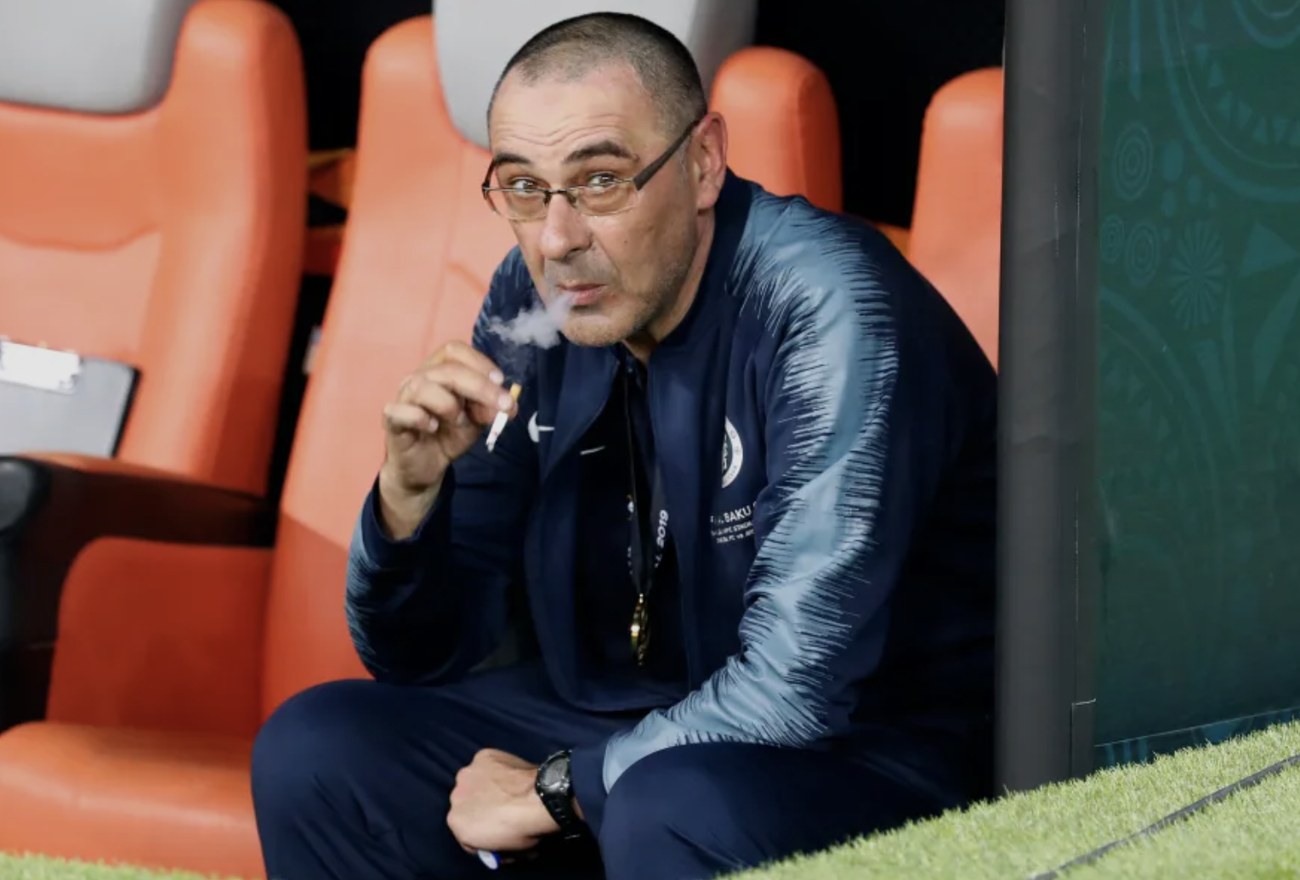 Maurizio Sarri, Atalanta's new man in the dugout